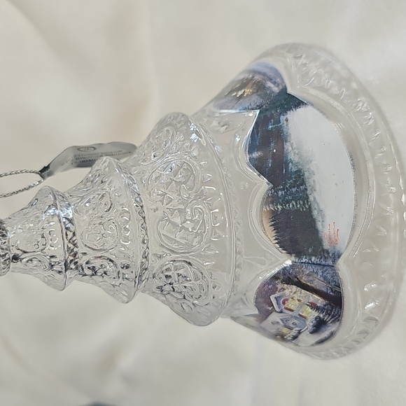 Thomas Kincaid Glass Christmas Tree Ornament 2012 Bradford Exchange - Picture 4 of 13